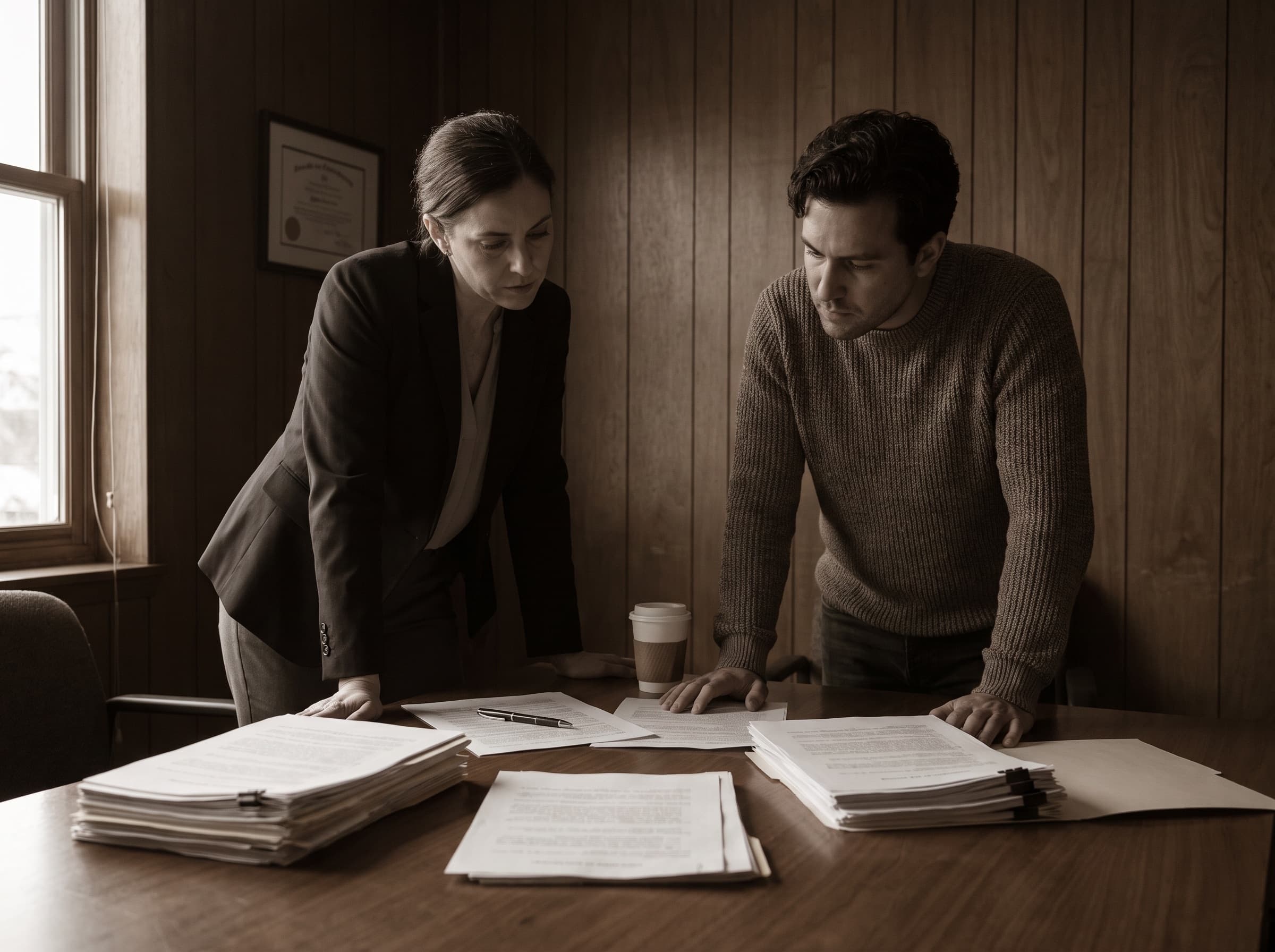 Lease signing meeting